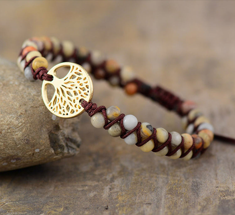 Agate Trail Bracelet in Crazy Agate