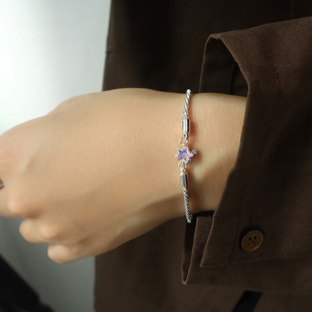 Moonstone Star Bracelet