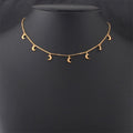 Little North Star Necklace in Gold