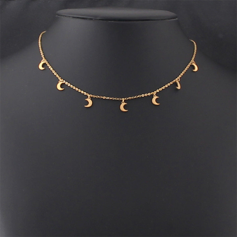 Little North Star Necklace in Gold