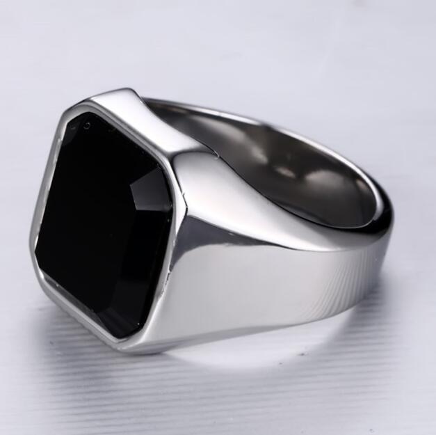 Night Market Onyx Signet in Silver