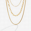Two-Road Layered Chain Gold