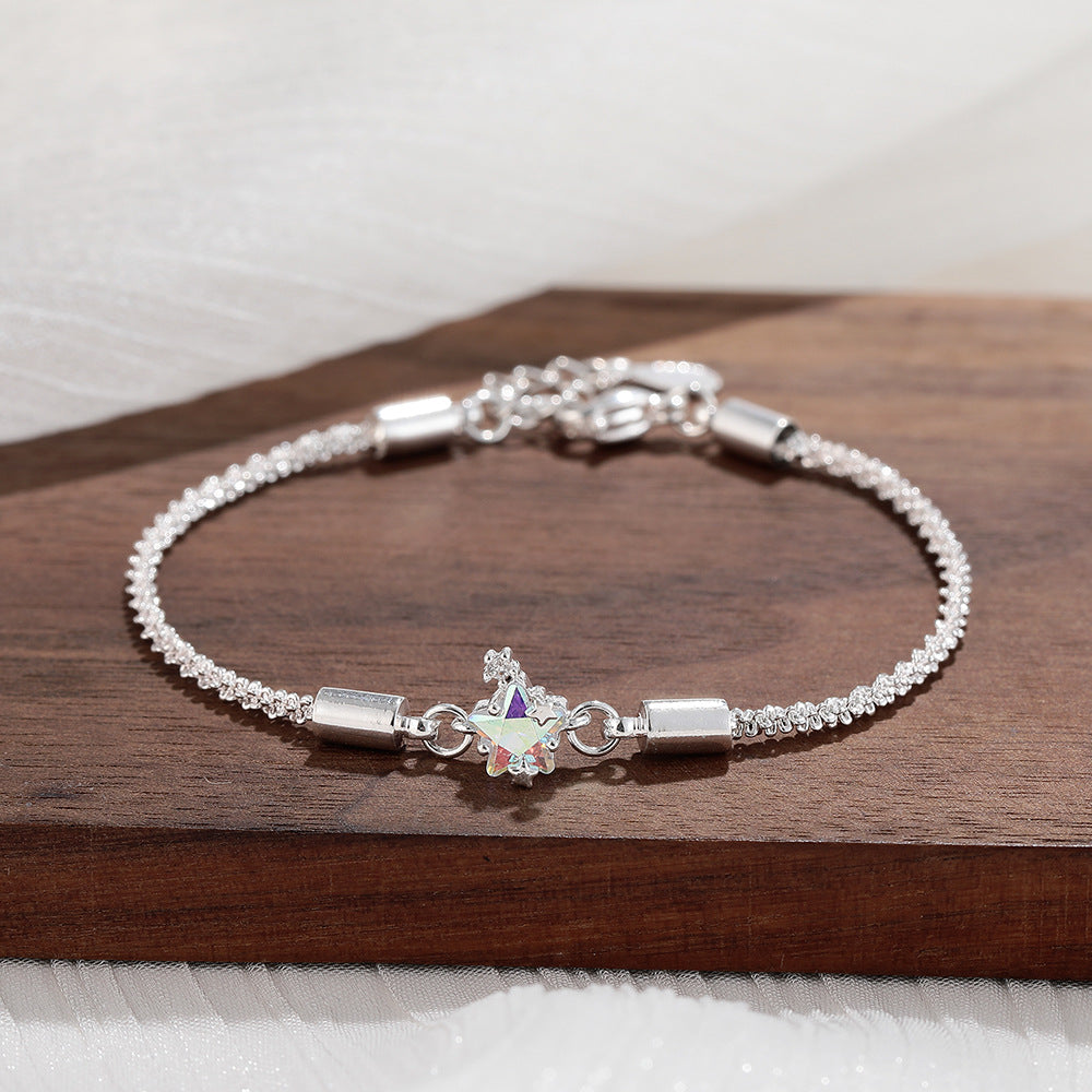 Moonstone Star Bracelet