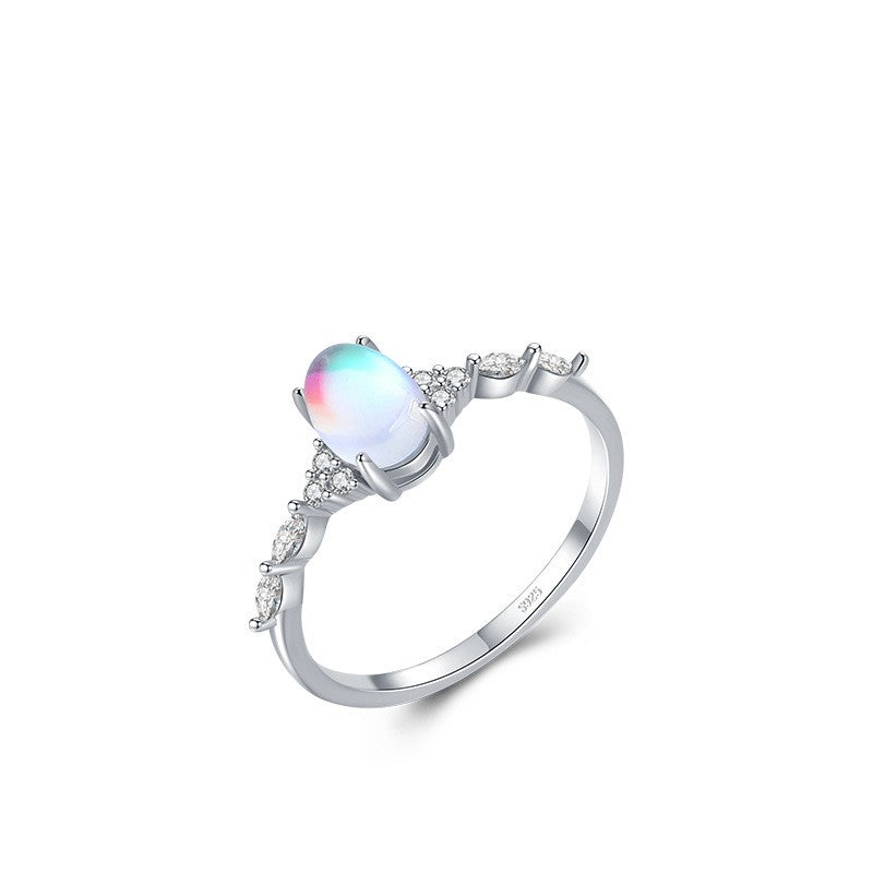Glacier Moonstone Ring